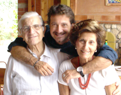 (La famiglia Cutino: Franco, Giuseppe e Anna Maria)